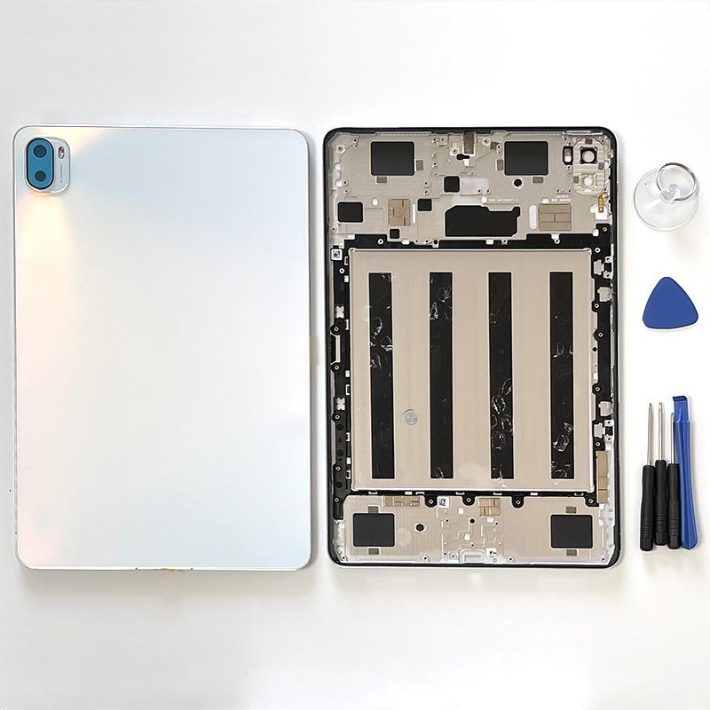 Для Xiaomi Pad5 5Pro 21051182G Корпус задней двери аккумулятора + рамка камеры для Xiaomi Pad 5 Pro 5G