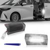POPMOTORZ Courtesy Lamps for Toyota New Alphard 40 Series and Vellfire Sliding Door Spot Door Welcome Designed Specifically for Toyota Rear Sliding
