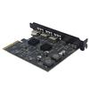 Карта расширения PCI-E 4X USB 3.2 Gen 2 Type-C 10 Гбит/с с контроллером JMicron ASM3142