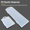 1Pcs 10 Grid Case Tool Parts Storage Case Plastic Hardware Tool Box  for Twist Drill Tap Accessories