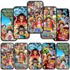 Phone Case for Samsung Galaxy S24 S23 iPhone 15 14 Xiaomi Redmi Note 13 12 11 8 10 9 Pro Max X XR OPPO A15 Huawei Poster Cute Luffy One Piece Cover