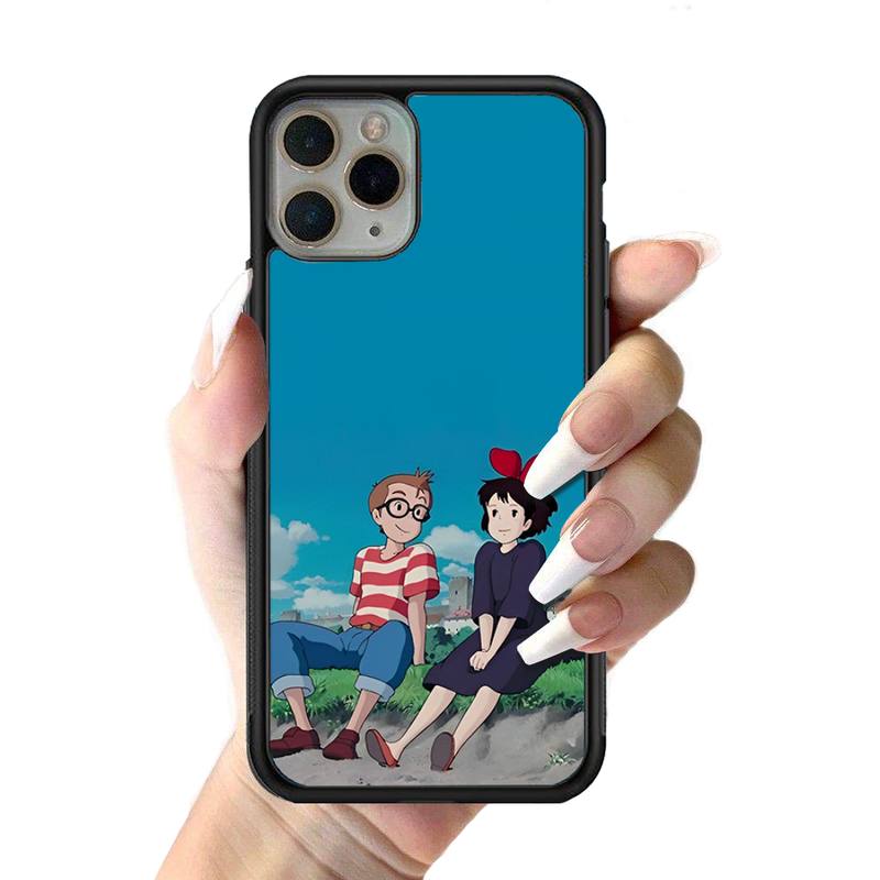 Чехол для телефона Anime Kiki's Delivery Service, силиконовый чехол из ПК+ТПУ для iPhone 11 12 13 Pro Max 8 7 6 Plus X SE XR, твердые чехлы