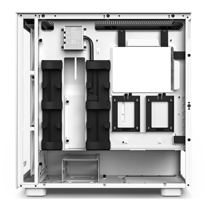 Boîtier PC - NZXT - H7 Elite - Blanc - Verre Trempé - Gestion Des Câbles Intuitive