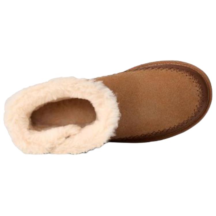 UGG Классические Новые Теплые Универсальные Повседневные Зимние Ботинки Женские ботинки Коричневые 1174575-CHE