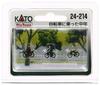 KATO N Gauge On a Bicycle Diorama Supplies Middle-aged 24-214