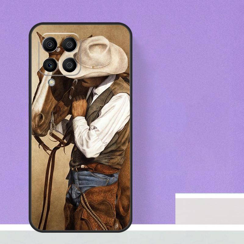 Extreme Sport Rodeo Cowboy Lasso For Samsung Galaxy M13 M33 M53 M12 M32 M52 M14 M34 M54 M20 M51 M21 M30s M31s M15 M55 Case