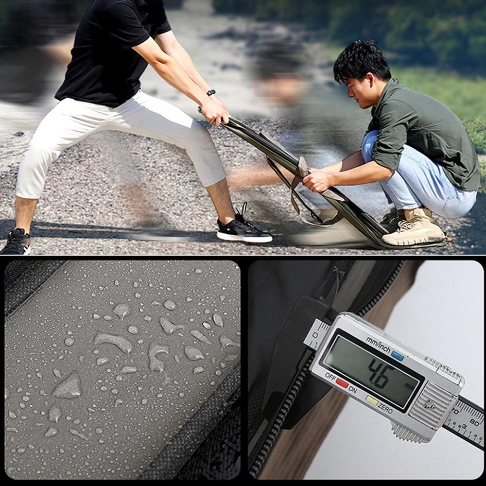 Рыболовная сумка 80/90/100/120/125/130 см 2/3/4-слойная рыболовная сумка Оксфорд Складная удочка Сумка для катушки Сумки для хранения рыболовных снастей Дорожный чехол X402G