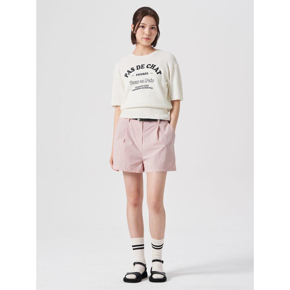 8SECONDS Cotton Nylon Shorts Light Pink (324725Ly4Y)