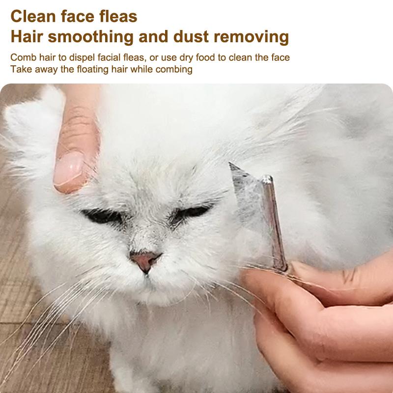 Расческа для домашних животных, расческа для волос для кошек и собак, удобная и чистая кошачья шерсть, расческа для домашних животных, маленькая расческа для волос, аксессуары для кошек и собак
