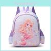 Cartoon Mermaid Childrens Backpack With Nylon Material And Shockproof Design For Kindergarten And School Use