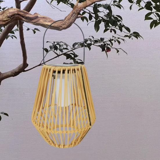 Уличный солнечный фонарь Yousheng с ручкой, мягкий теплый свет, автоматическая зарядка, водонепроницаемый, управляемый светом, садовый солнечный светильник, декор