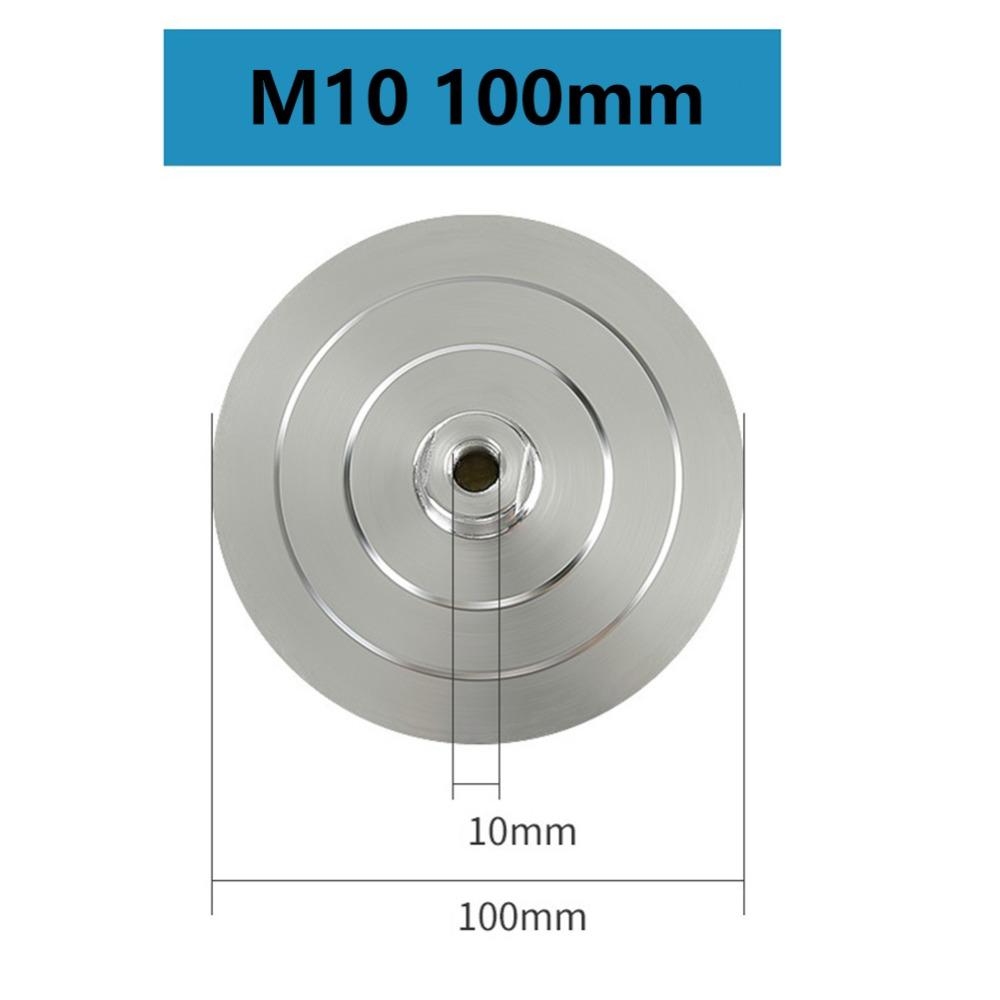 3/4 Inch Sanding Disc Backing Pads M14 M10 Backing Holder Diamond Polishing Pad Aluminum Base Self-adhesive Hook Loop