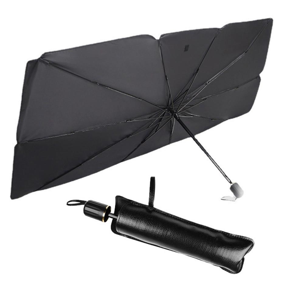 125cm 140cm Foldable Car Windshield Sun Shade Umbrella Car UV Cover Sunshade Heat Insulation Front Window Interior