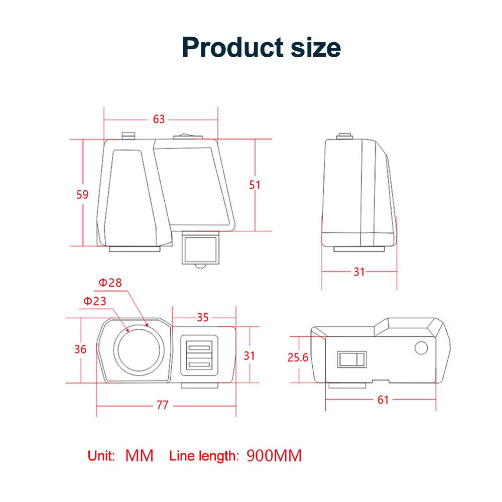 Зарядное устройство для мотоцикла 3,4 А QC3.0 PD, быстрая зарядка, двойной USB-адаптер для зарядки телефона с дисплеем напряжения и переключателем включения/выключения, аксессуары для модификации