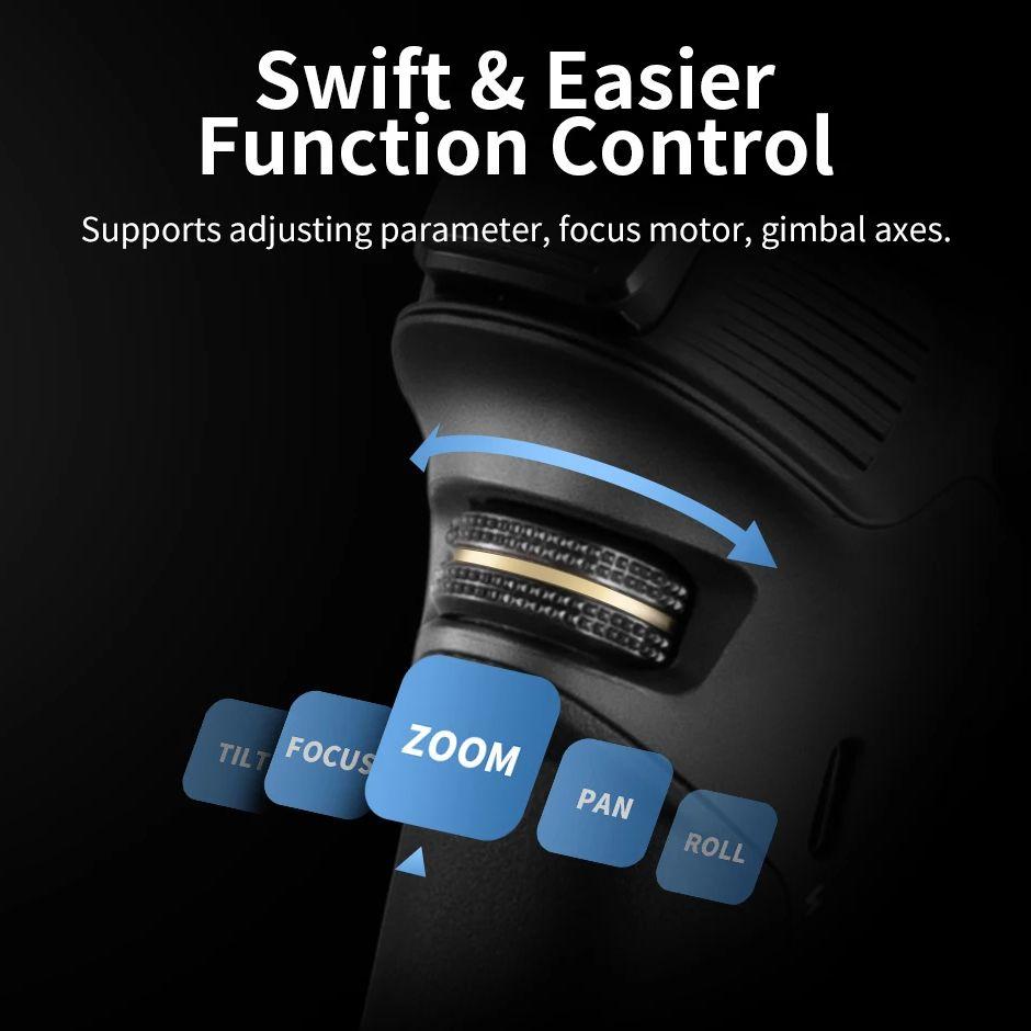 ZHIYUN Official Weebill 3S 3-Axis Camera Stabilizer Gimbal Handheld Bluetooth Control Fill Light for DSLR Mirrorless Cameras 7