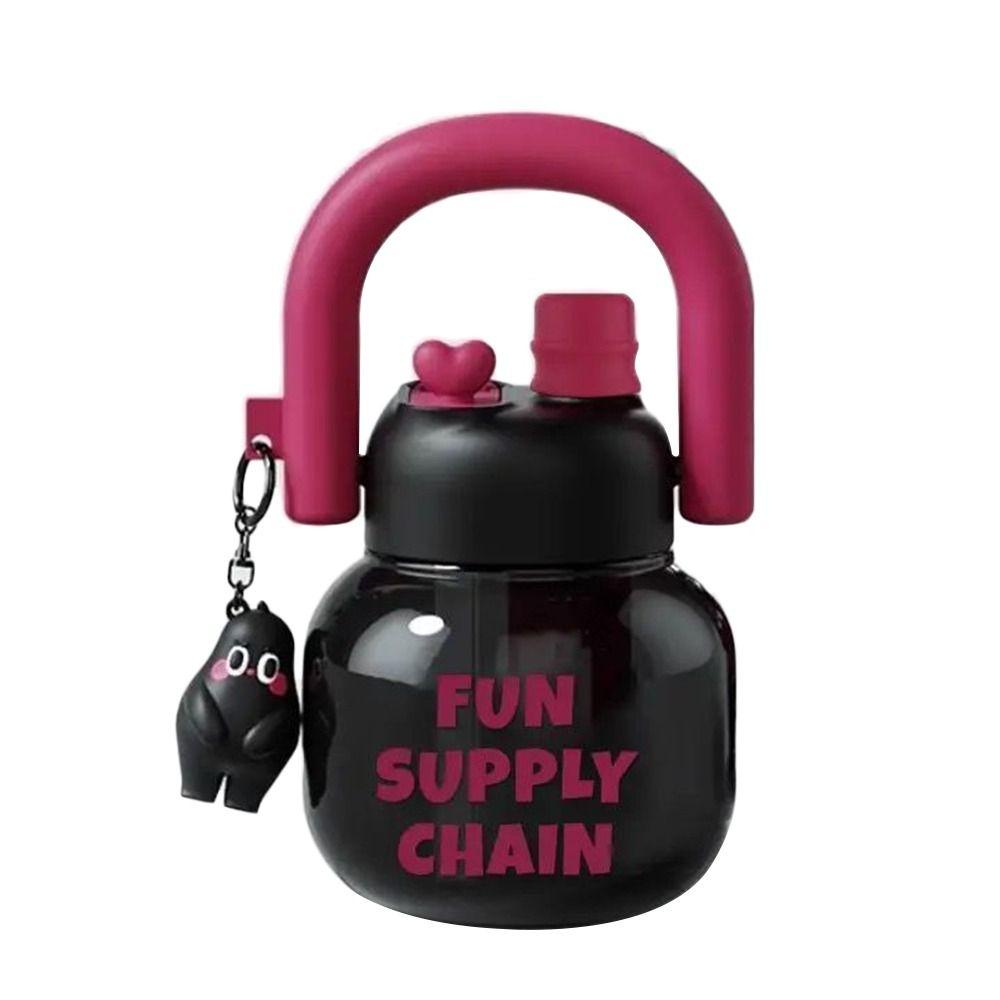 Кружка для сока и молока большой емкости 800 мл с подвеской, поильник, креативные бутылки для воды