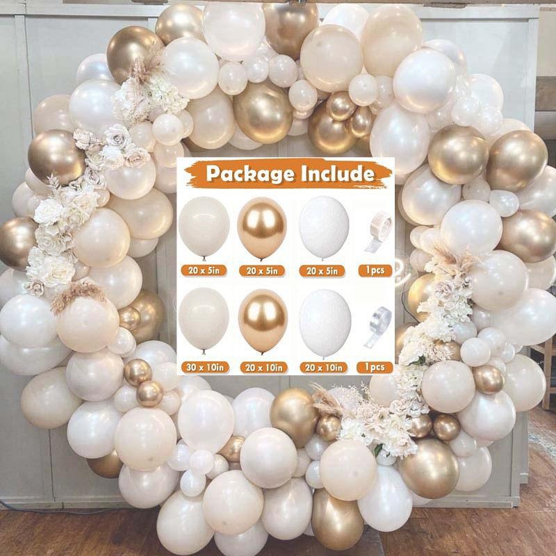Воздушные шары для свадеб, набор платиновых шаров для свадебной вечеринки, принадлежности для оформления сцен на день рождения, арка из воздушных шаров на национальный праздник