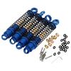 4pcs RC Shock Absorber Set RC Dampers 43mm Aluminum Threaded Shock Absorbor For Axial SCX24 124