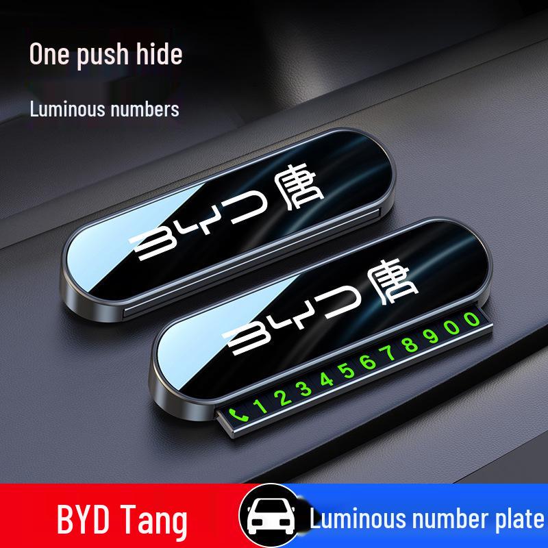Временный скрытый номерной знак для парковки BYD Tang L EV