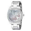 Guess Женские механические часы G Twist Diamonds с серебристым циферблатом и браслетом из серебристой стали - W1201L1