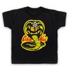 80-е KARATE KID COBRA KAI ЛОГОТИП НЕОФИЦИАЛЬНЫЙ ДОДЗЁ ФИЛЬМ ДЕТСКИЙ Мальчик Малыш Дети Футболка