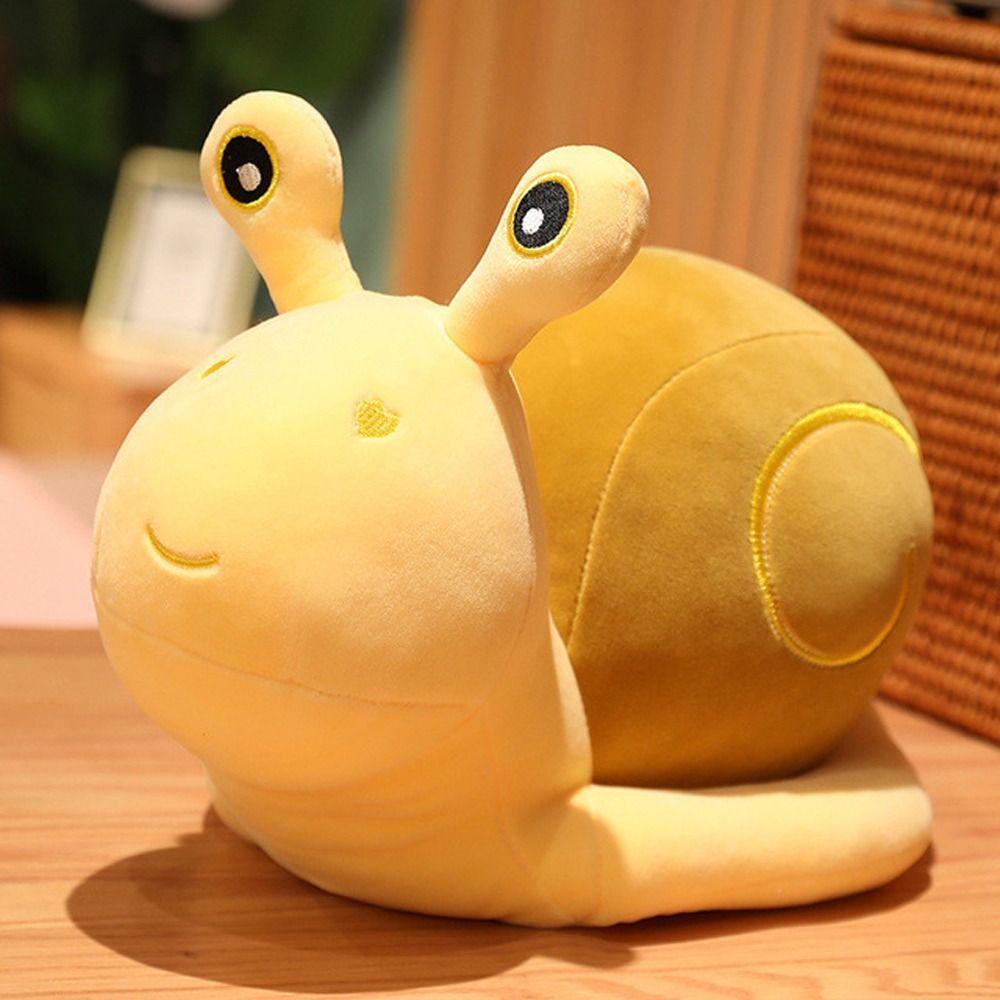 Children Gift Home Decor Sleep Pillow Animal Pillow Snails Plush Toys Snail Plush Doll Stuffed Toy