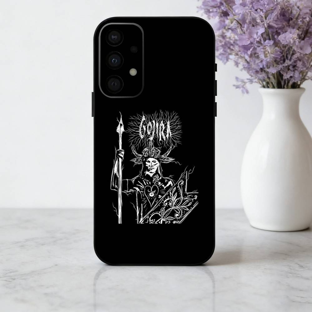 G-Gojira-A F-Fortitude-E Band Phone Case For Samsung Galaxy A73,A72,A71,A70,A53,A52,A51,Soft Silicone Black Cover