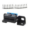 Разъем OBD2 16-контактный Разъем OBD2 OBD 2 16-контактный угловой гнездовой разъем Гнездовые контакты OBD Разъем OBDII