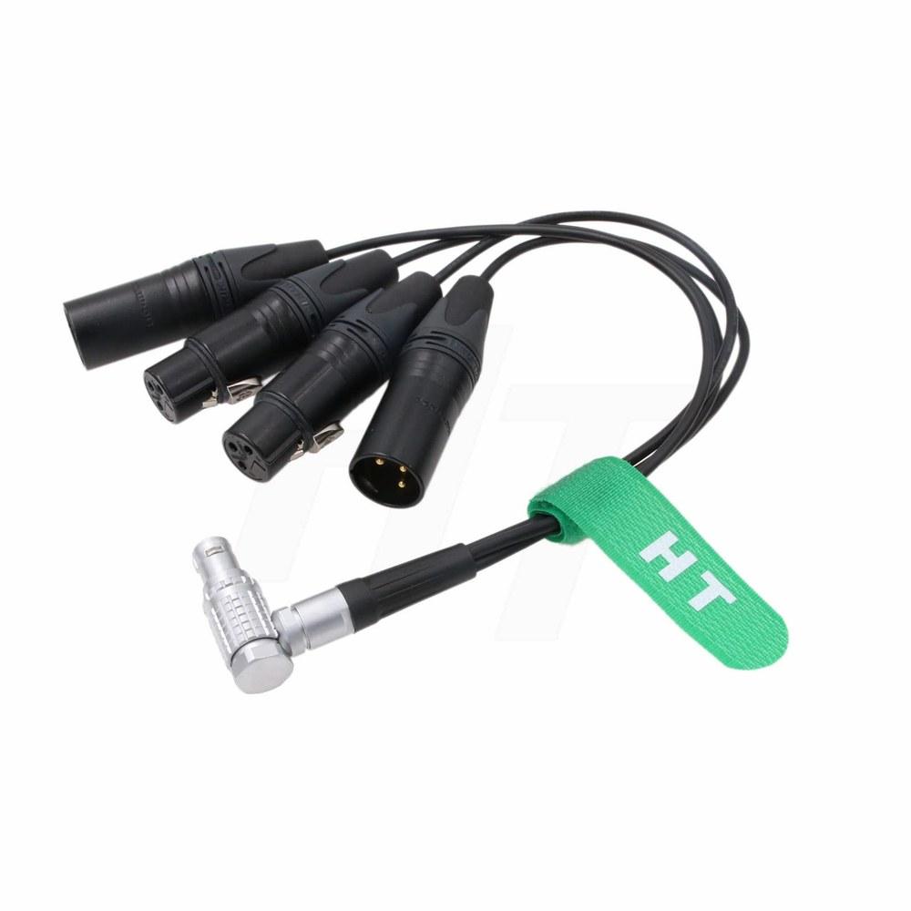 Кабель-разветвитель HangTon Audio Record Cable 10-контактный на XLR 3-контактный с прямым углом для мониторов Shogun Inferno, Ninja Inferno, Shogun Flame, Shogun 7