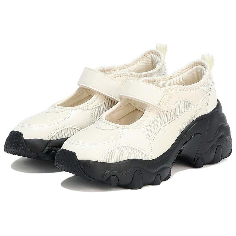 Puma Pulsar Wedge Hollow Низкие повседневные кроссовки для образа жизни Женские кроссовки Молочно-белый 399104-01