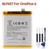 Аккумуляторная литиевая батарея для OnePlus 6 One Plus 6 BLP657 Аккумулятор для телефона 3300 мАч