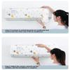 3Pcs Air Conditioner Dust Cover Wall Mounted Air Conditioner Universal Minimalist Cartoon Washable Peva Air Conditioner Cover
