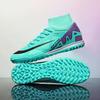High-top football shoes men's children's T broken nails adult AG long nails sports training shoes women