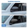 Декоративная рамка для зеркала заднего вида автомобиля Jeep Compass 2008-2016, наружные аксессуары для автомобиля, АБС-пластик