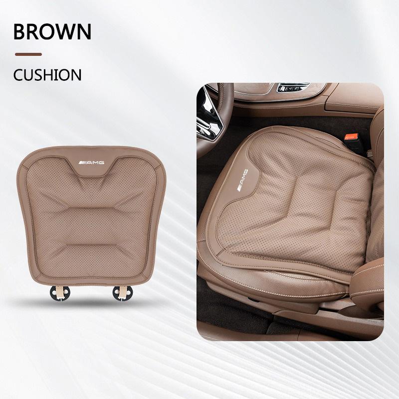 SUG2   New Car Seat Soft Velvet Cushion Non-Slip Protector Breathable Pad Backrest For Mercedes Benz B/C/E/S Class A Class C200L GLC