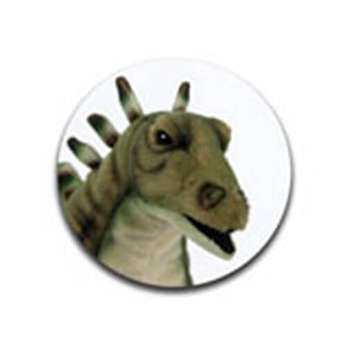 Реалистичная ручная кукла Ганза (Стегаозавр)