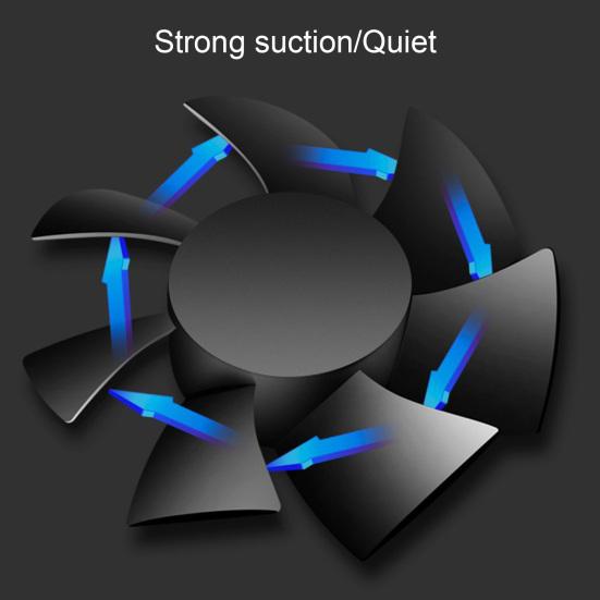 USB-лампа-ловушка для мух с 7-лопастным вентилятором, бесшумная ультрафиолетовая лампа-ловушка для мух