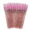 50Pcs/pack Eyelash Brush Disposable Eye Lashes Comb Applicator Makeup Tools Mascara Extension Comb Wands Brushes