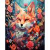 1pc Painting By Numbers Colorful Fox Animals Drawing On Canvas Handpainted Gift Diy Crafts Picture By Number Kits Home Wall Art 40x50cm