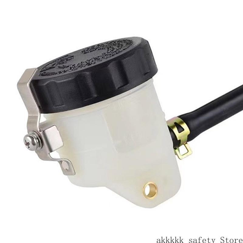 XXFF Motorcycle Brake Fluid Reservoir Oil Cup Plastic Brake Cylinder Oil Pot Accessories for GSXR750 ZX14R