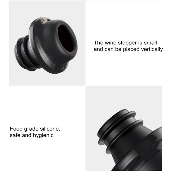 Вакуумный насос для хранения вина с 4 пробками, многоразовый укупорщик бутылок, система сохранения вина