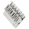 6 String Guitar Fixed Saddle Bridge Hardtail Top Loader Iron Electric Guitar Saddle Bridge