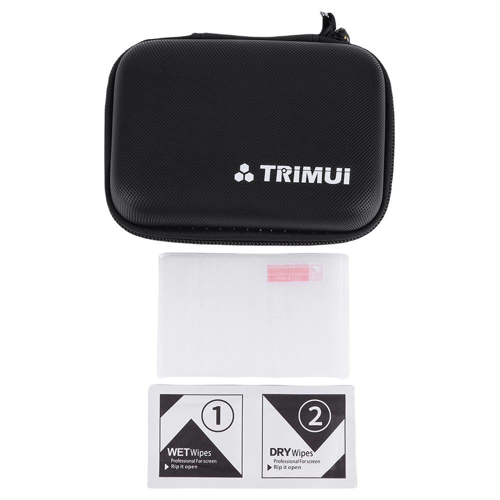 Сумка+Стекло для Trimui Brick Защитный чехол для путешествий Противоцарапина Коробка с игровыми аксессуарами для портативной игровой консоли Trimui Brick
