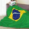 Флаг Бразилии Мягкий Теплый Свет Тонкое Одеяло Флаг Бразилии Бразильский Флаг Гордость Бразилии Бразильско-Американская Бандейра Бразилейра