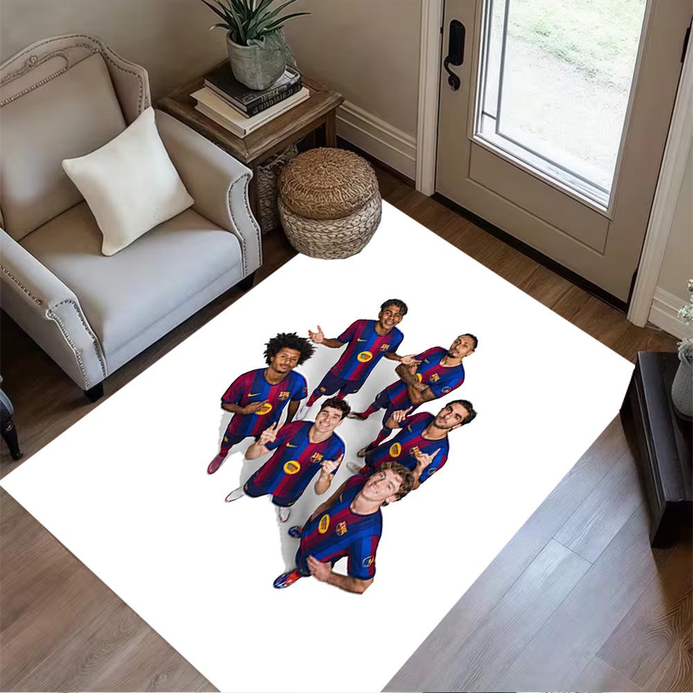 Yamal's Barcelona's Yamal Scores Big Floor Mat Suitable for Hallway Dining Room Entryway Balcony Anti-slip Rug Decorate Offices Perfect Gift fo