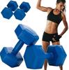 Zestaw Hantli Hantle Bitumiczne Ciężarki Do Ćwiczeń Fitness Siłownia 2X 4Kg