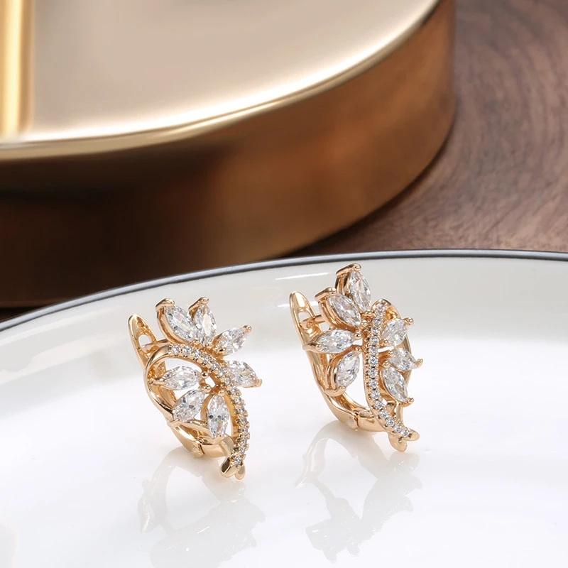 1 пара классического дизайна, блестящие серьги-капли с цирконием для женщин, роскошные вечерние, свадебные, висячие украшения, роскошные аксессуары