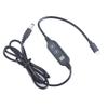 Регулируемый выходной кабель питания USB C на DC5.5ммx2.5мм Шнур питания для роутеров, камер видеонаблюдения, динамиков, светодиодной подсветки