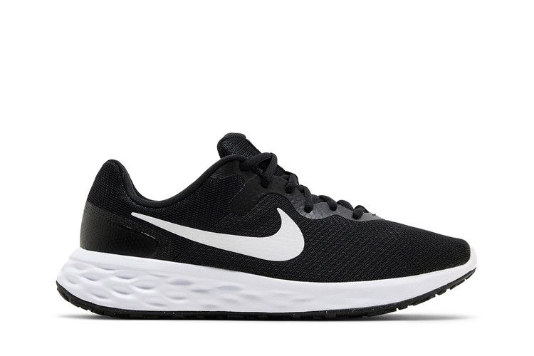 Nike Revolution 6 Черный Белый Железно-серый