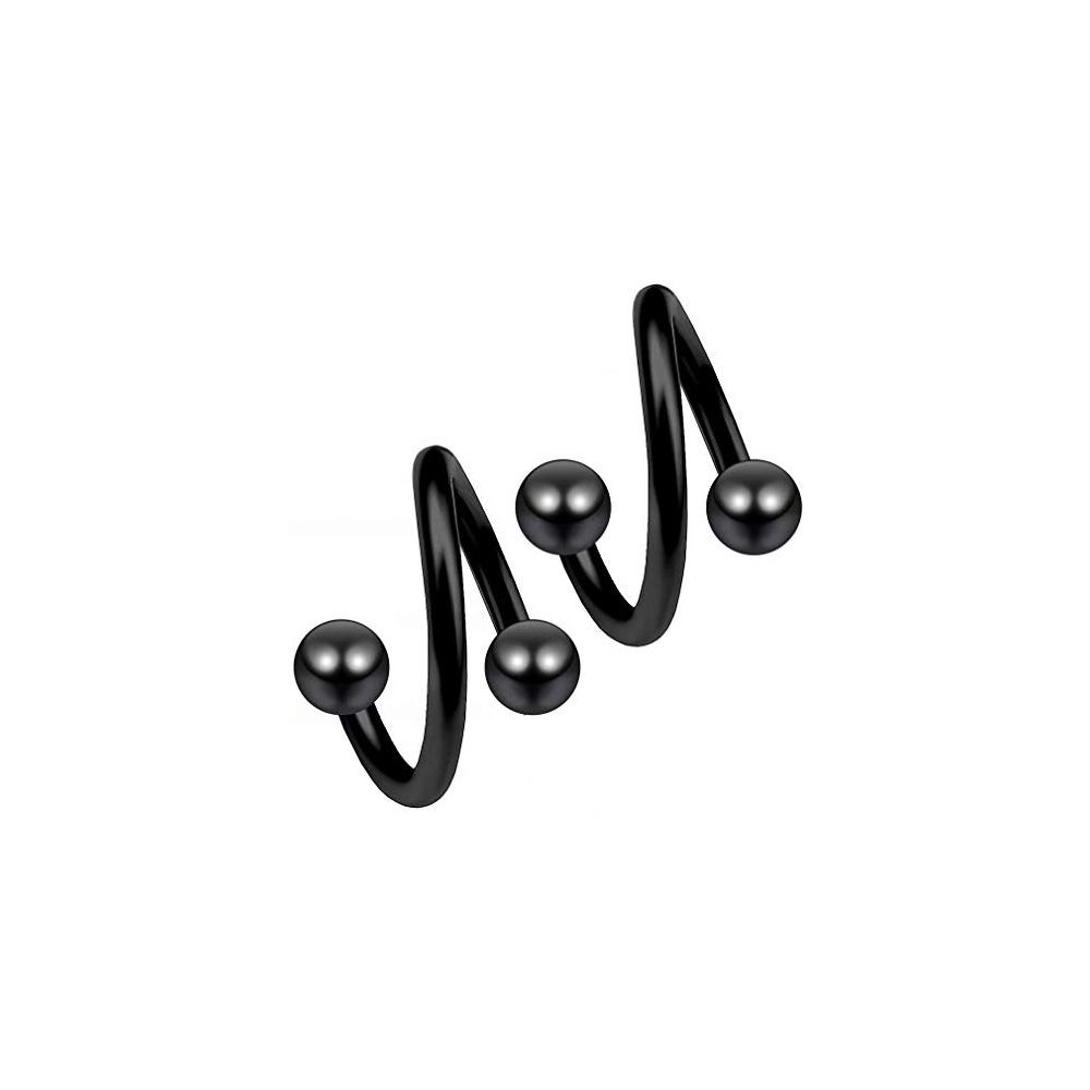 Stainless Steel Barbell Lips Ring Body Piercing Jewelry Helix Tragus Piercing Cartilage Earring